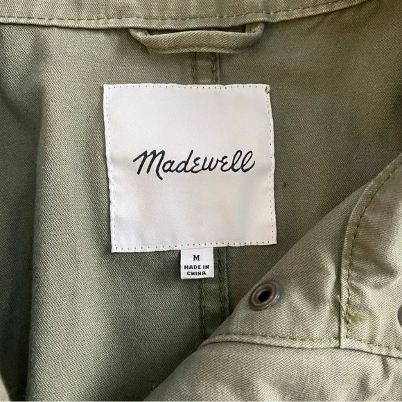 Madewell Passage Jacket in Desert Olive - Picture 14 of 16